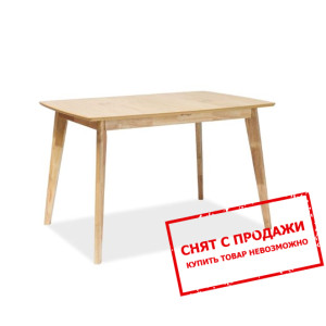 Стол раскладной Signal Brando 120x80/160 Дуб...